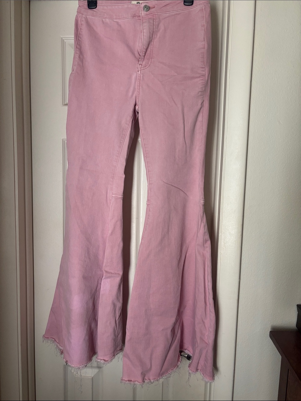 We The Free Soft Pink Bootcut Flare Pants
